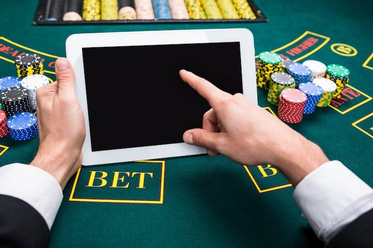 Meja Sic Bo SA Gaming dengan area taruhan visual